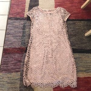 Onyx Nite Beige Dress Size 4